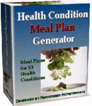 health condition meal plan generator